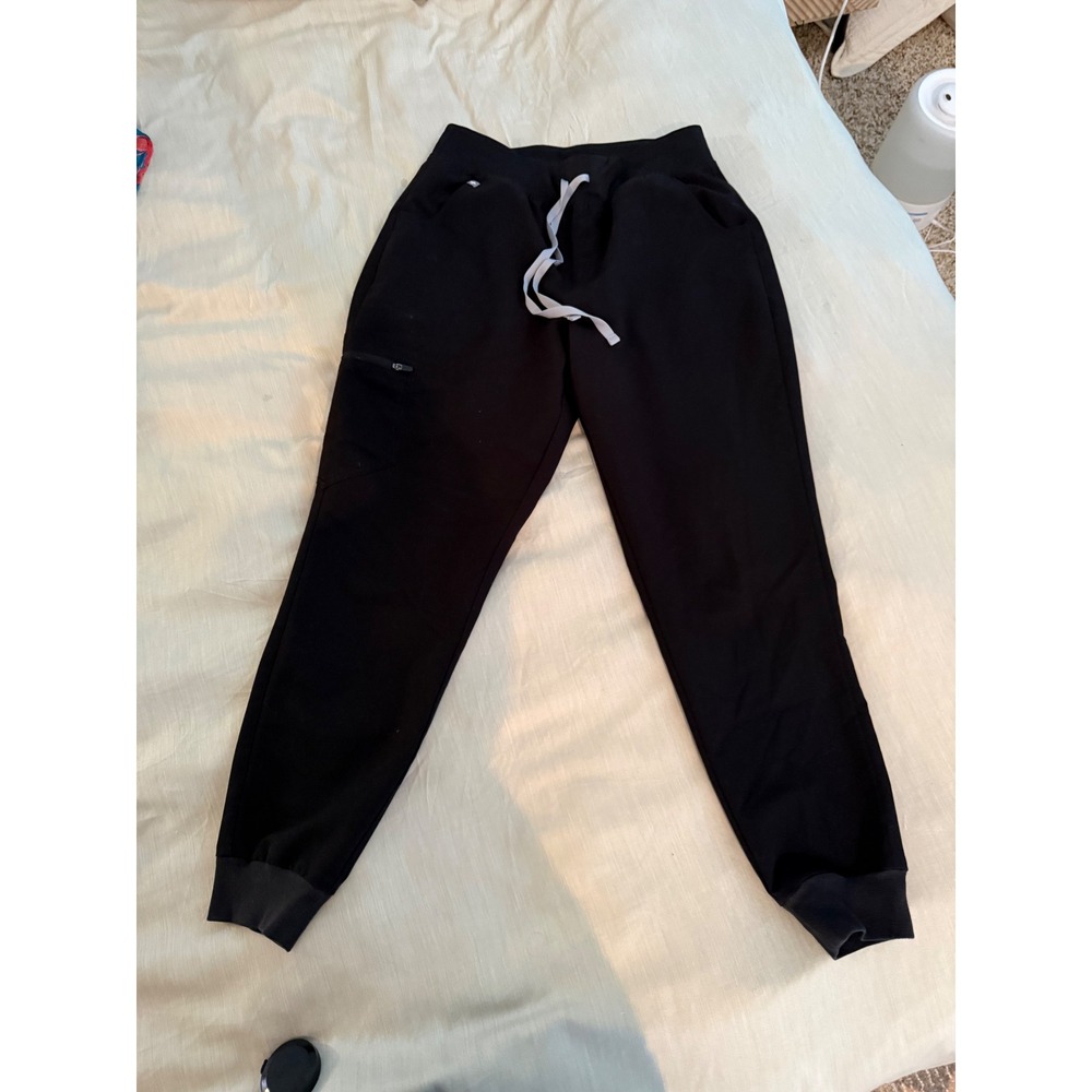 FIGS Zamora Jogger Scrub Pants‎ Black Medium M Technical Collection